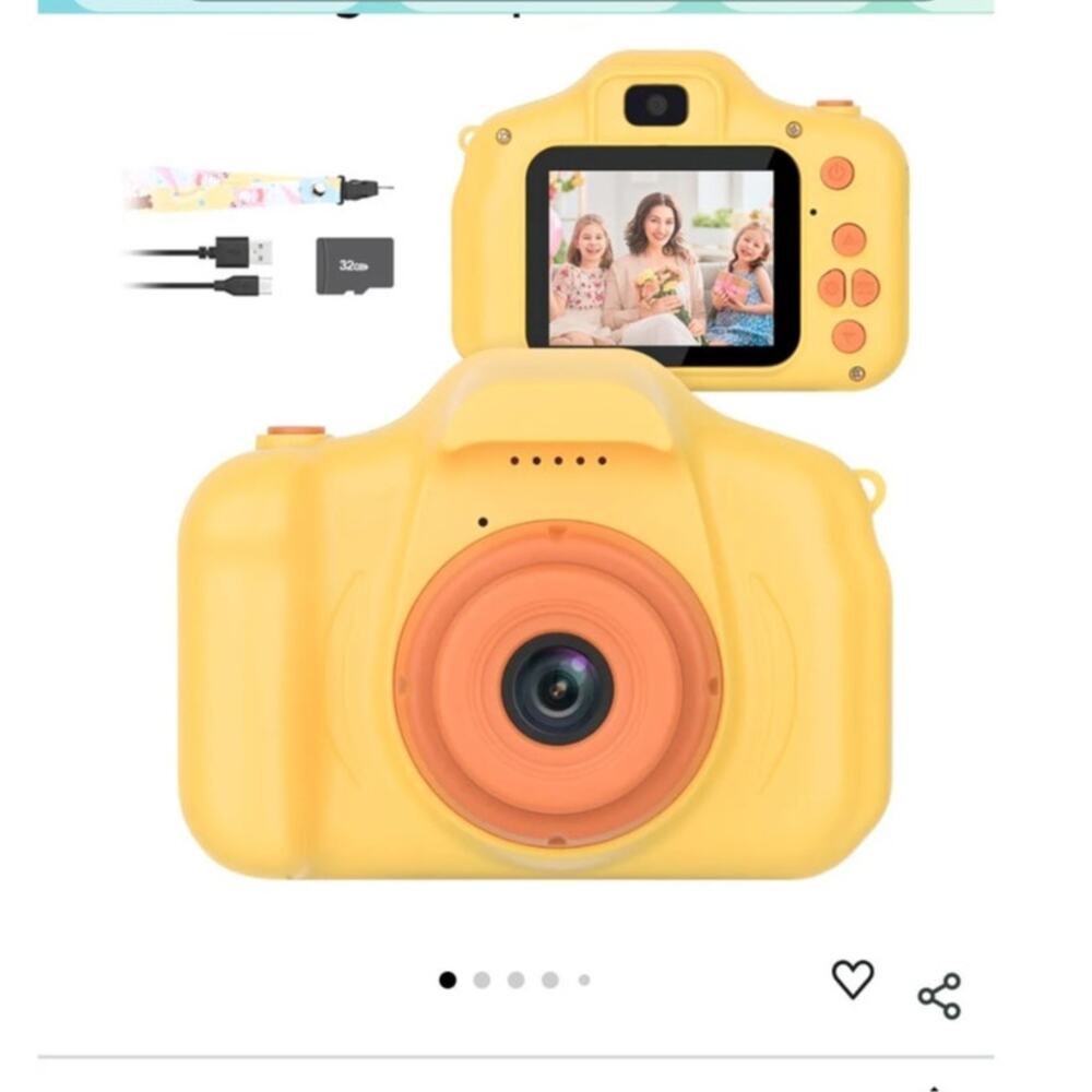 Kids Camera 26MP HD Digital Portable with 1080P Video
